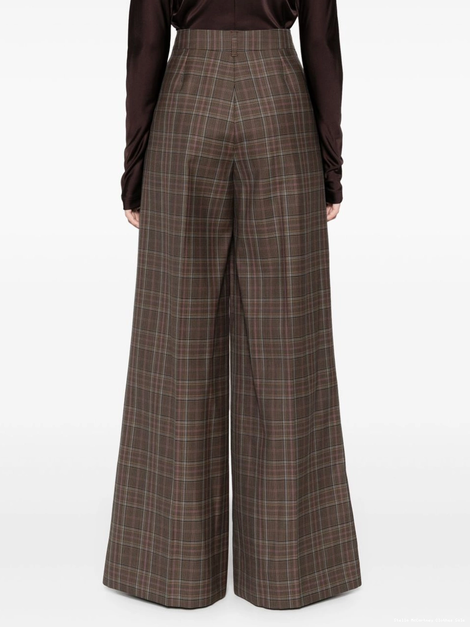 Affordable Stella pants palazzo McCartney checked Women 0712